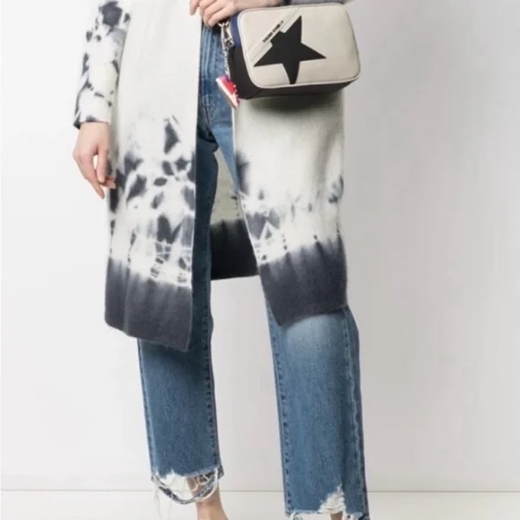 Golden Goose Black star bag hammered leather - Picture 3 of 8